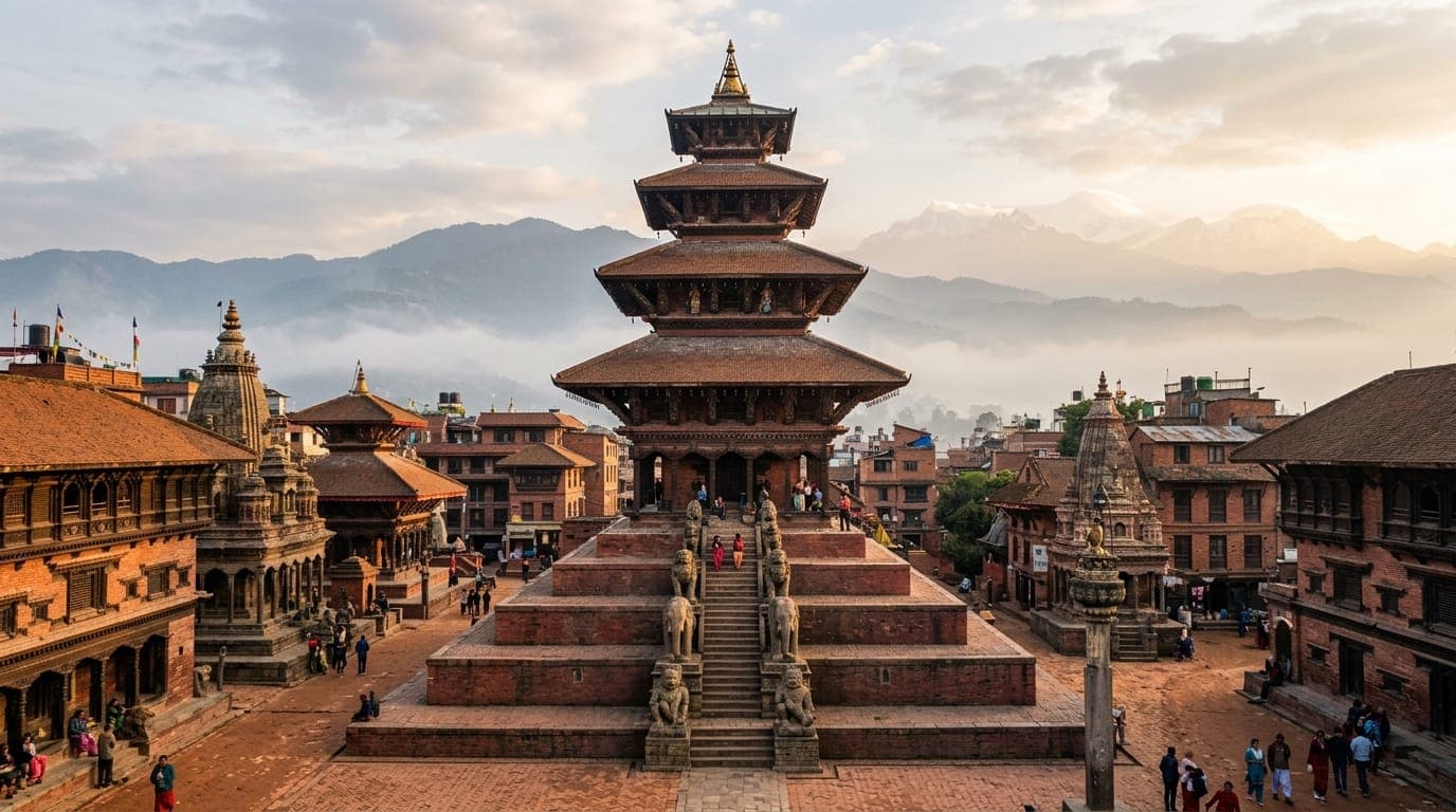 Sacred geometry and mandala shrines of Kathmandu Valley